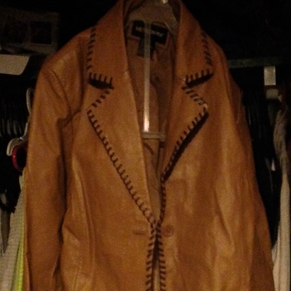 Woman's leather jacket