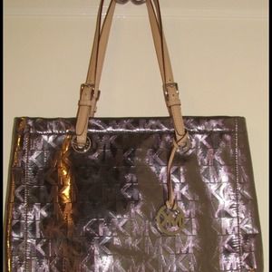 Micheal Kora metallic bag!