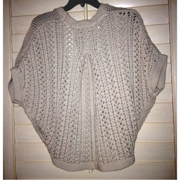 Beige crochet cardigan - Picture 4 of 4