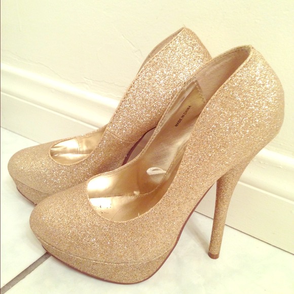 Sparkly party heels