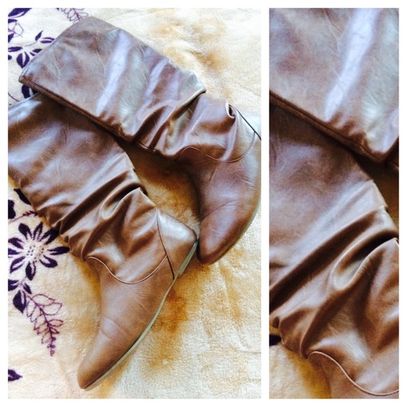 Knee length boots