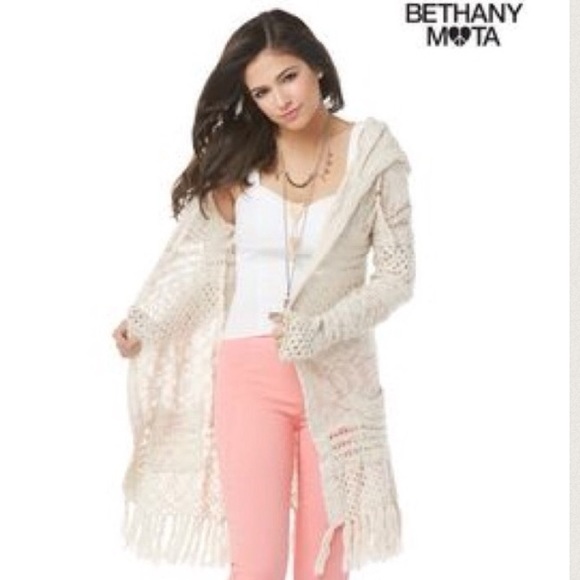 Bethany Mota Long Cardigan
