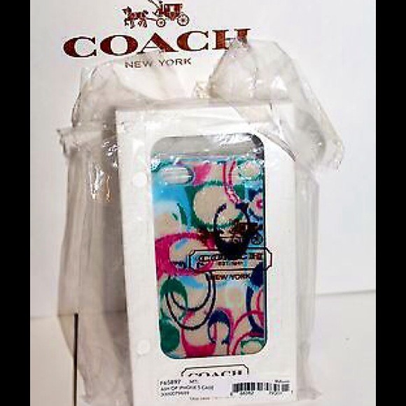 SOLD!! ๐ SOLD ๐ COACH IPHONE 5 CASE!SOLD!๐ - Picture 2 of 4