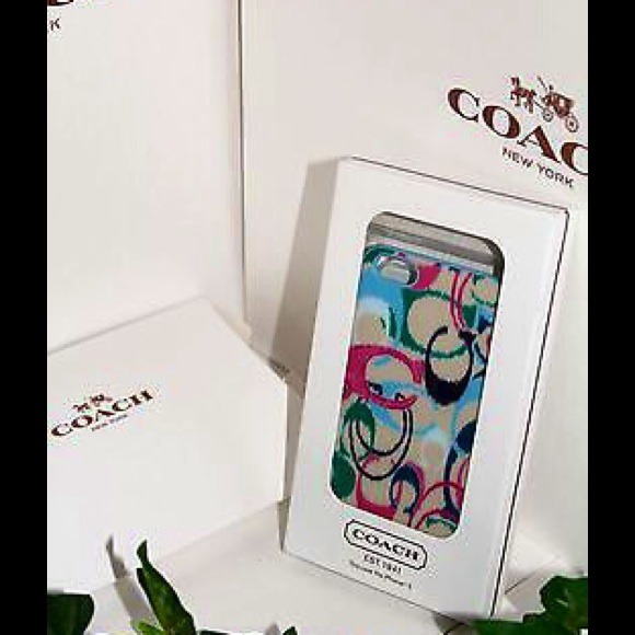 SOLD!! ๐ SOLD ๐ COACH IPHONE 5 CASE!SOLD!๐ - Picture 3 of 4