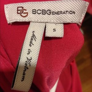 Salmon-pink one shoulder dress