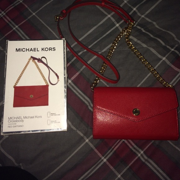 Traded!! Michael Kors cross body (Red) TRADED!!!!