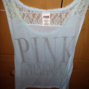 Vs lace muscle tank lot