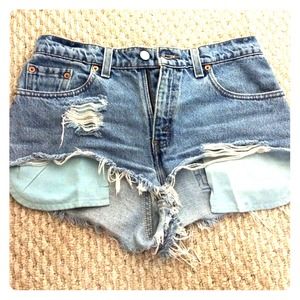 Cheeky High Waisted Shorts
