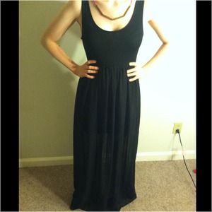 Forever 21 Black Maxi Dress