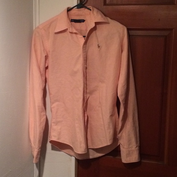 Women's Ralph Lauren Slim Fit Collared Shirt