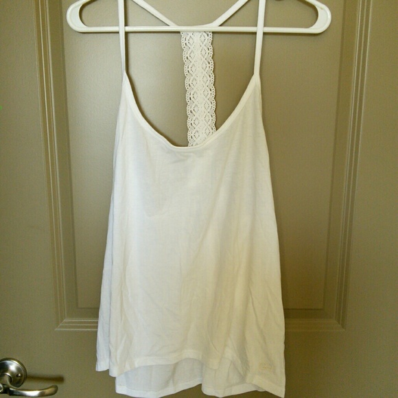 Gilly Hicks white single strap tank top