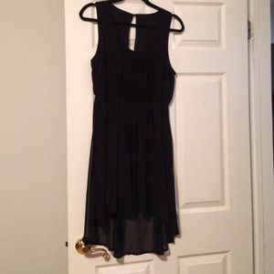 High low little black dress