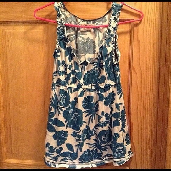 American Eagle Floral Tank