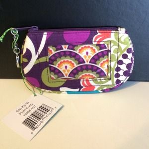 Vera Bradley Clip Zip ID *NEW*