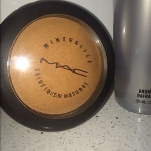 Mineralized skin finish