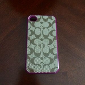 Coach iPhone 4/4s case