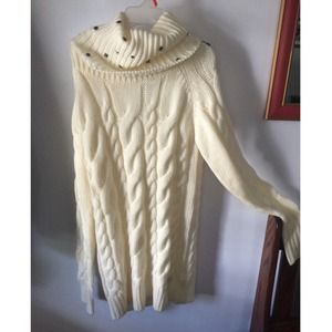 Italian! Brand new sweater dress.