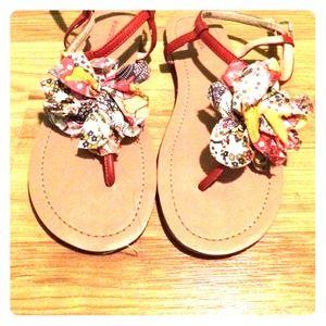 Flower shoes