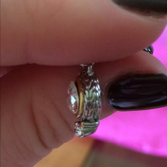 Stirling Silver Dangling Teardrop Earrings - Picture 3 of 3