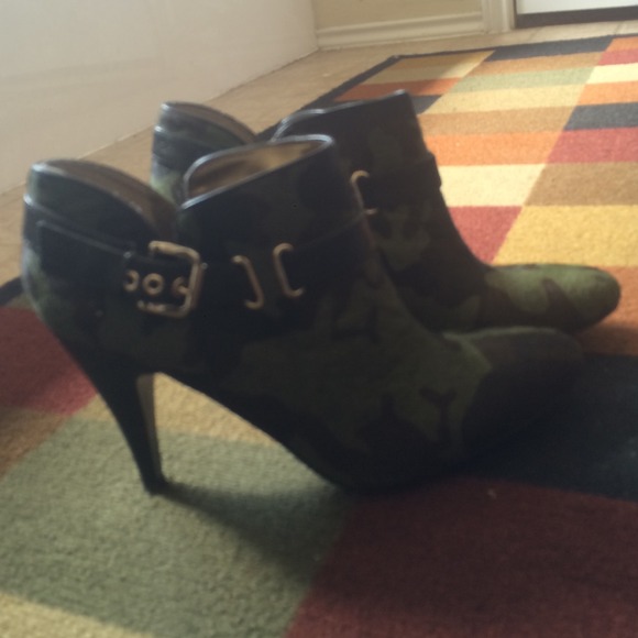 Nine West Pony Hair Booties