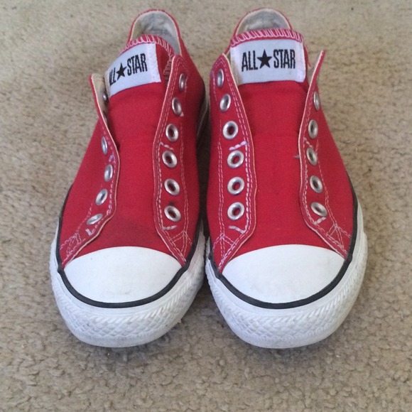 Red Converse Sneakers