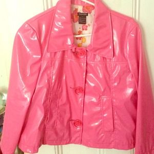 Maurice's rain jacket