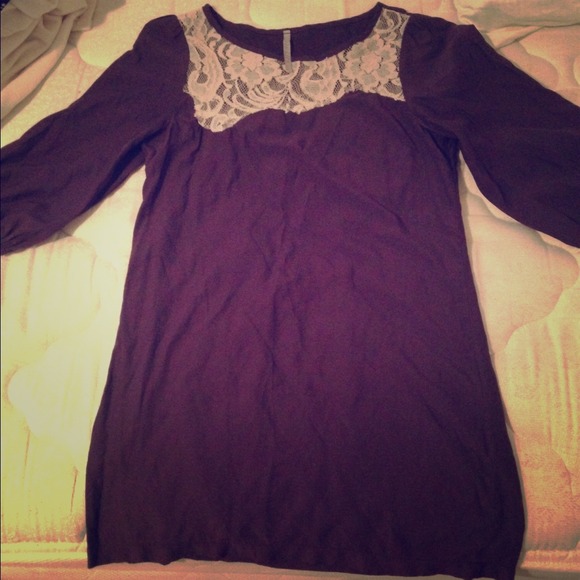 Purple Lace Dress
