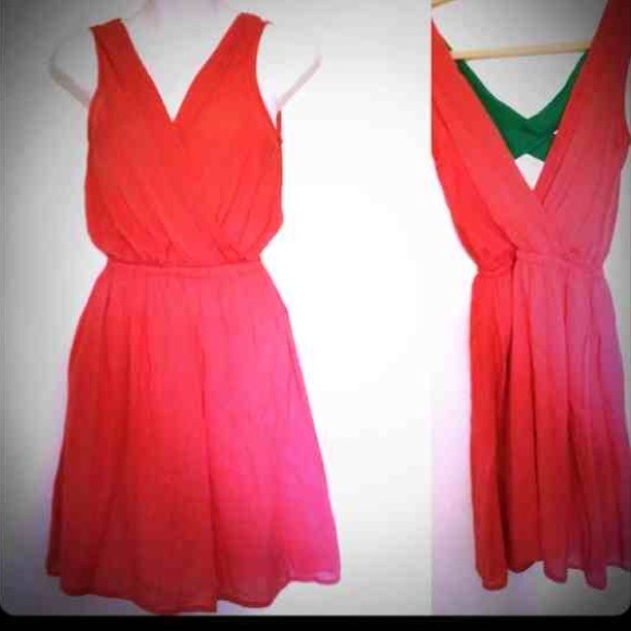 Cute coral dress