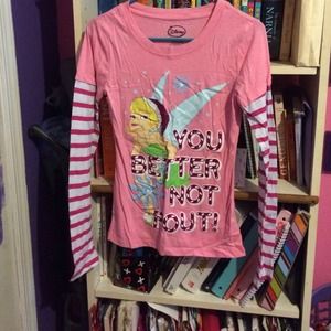 Tinkerbell long sleeve Christmas shirt