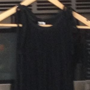 Maxi length swim coverup.