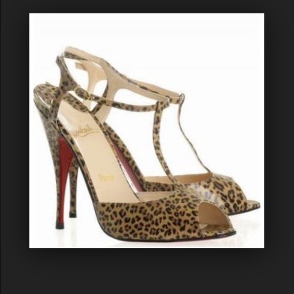 Christian Louboutin Ernesta Leopard Heels