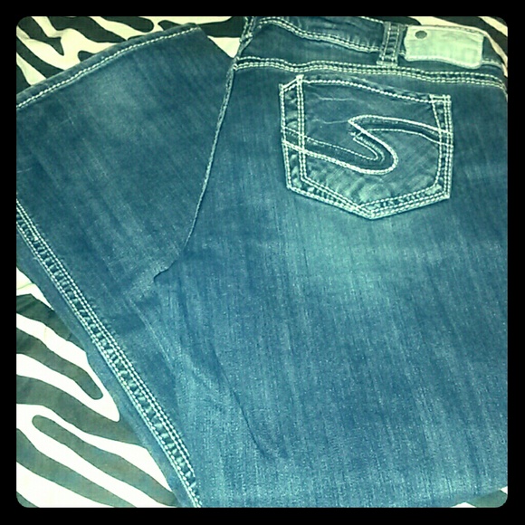 Silver jeans