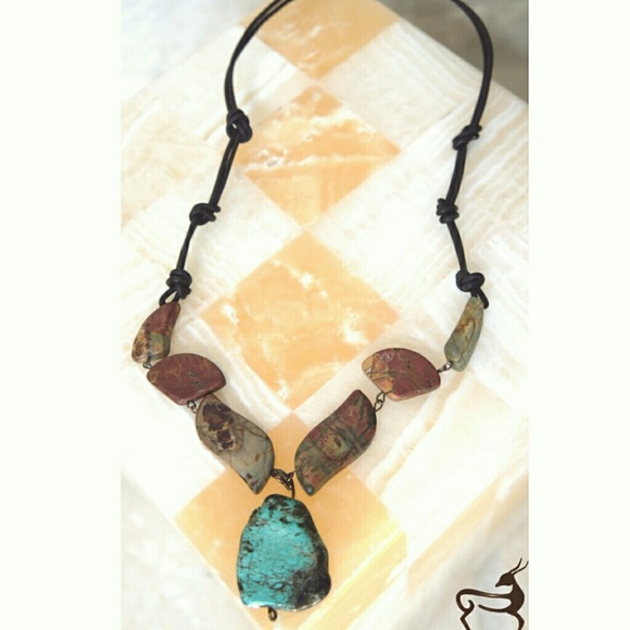 Picasso Jasper Necklace!