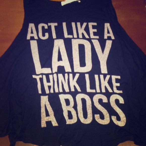 Tops - Flowy Black Tank