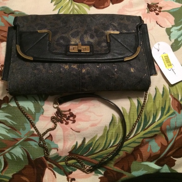 Jessica Simpson  clutch/shoulder/side handbag - Picture 1 of 4