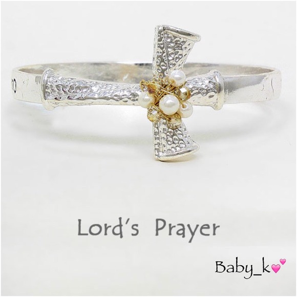 Boutique Jewelry Jewelry - ❗️️SALE❗️THE LORD'S PRAYER PEARLS BRACELET