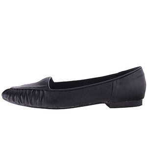 American Apparel Pleated Black Loafers