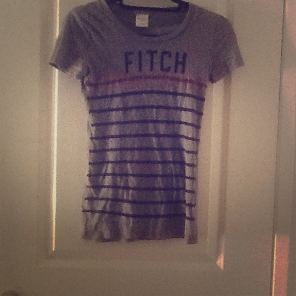 Fitch striped shirt.