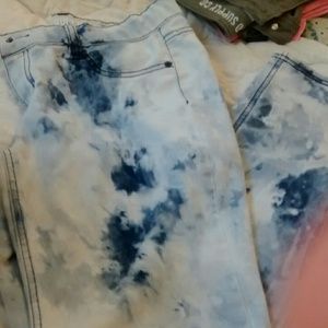 Wash out skinny jeans