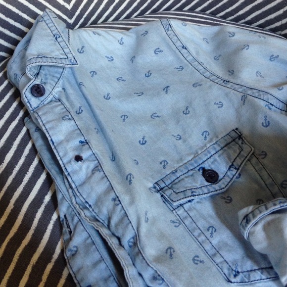 Old Navy Anchor Button Up