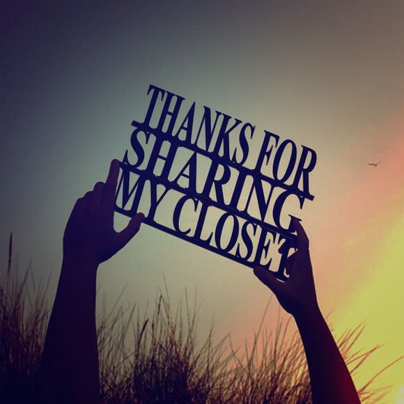 Thx all girls for sharing my closet 👍👍👍