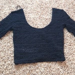 Bethany cropped top