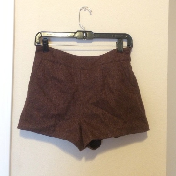 Tweed high waisted shorts - Picture 1 of 3