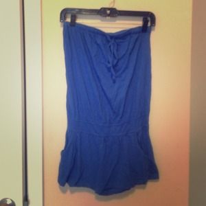 Blue romper