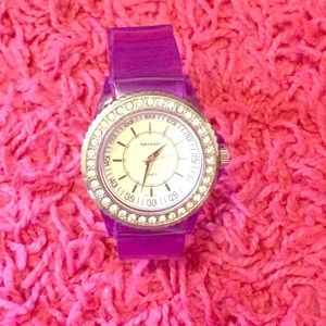 Vernier rhinestone watch