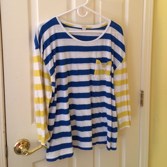 J. Crew Tops - J.Crew striped shirt