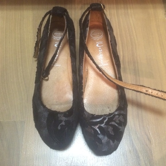 Jeffrey Campbell velvet platforms