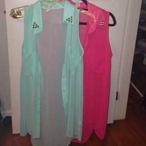 Kirra - button down tanks