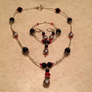 Lady Bug Jewelry Set