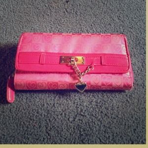 Pink wallet